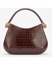 Roberto Cavalli - Hobo Roar Bag Mit Kroko-Print - Lyst