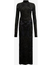 Roberto Cavalli - Dress With Ornamental Print - Lyst