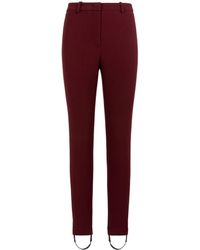 Roberto Cavalli - Double Stretch Crepe Solid Trousers - Lyst