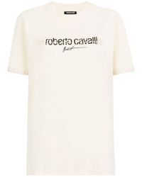 Roberto Cavalli T-shirts for Women | Online Sale up to 70% off | Lyst