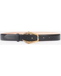 Roberto Cavalli - Belt With Jeweled Buckle - Lyst