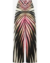 Roberto Cavalli - Jeans With Ray Of Print - Lyst