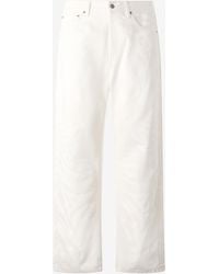 Roberto Cavalli - Printed Five-Pocket Pants - Lyst