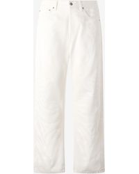 Roberto Cavalli - Printed Five-Pocket Pants - Lyst
