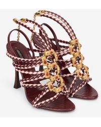 Roberto Cavalli - And Sandals With Jewel Details - Lyst