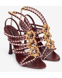 Roberto Cavalli - And Sandals With Jewel Details - Lyst