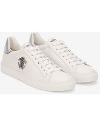 Roberto Cavalli - Sneaker With Monogram Rc - Lyst