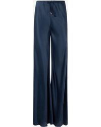 Roberto Cavalli - Pantalon Fluide En Soie À Imprimé - Lyst