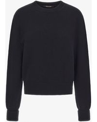 Roberto Cavalli - Cropped Knitted Sweater - Lyst