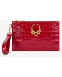 Roberto Cavalli - Roar Leather Pouch - Lyst