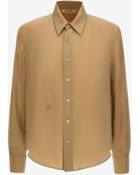 Roberto Cavalli - Camicia Con Monogram Rc - Lyst