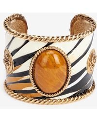 Roberto Cavalli - Enameled Metal Bracelet - Lyst