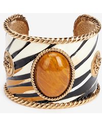 Roberto Cavalli - Enameled Metal Bracelet - Lyst
