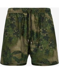 Roberto Cavalli - Swim Shorts With Print - Lyst