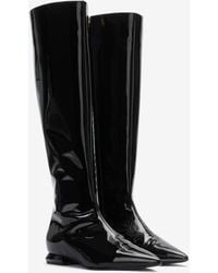 Roberto Cavalli - Patent Leather Boots - Lyst