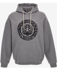 Roberto Cavalli - Just Cavalli Tiger Logo Front-Pocket Sweatshirt - Lyst