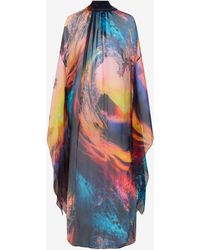 Roberto Cavalli - Itaca Print Long Dress - Lyst