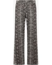 Roberto Cavalli - Jeans Denim Imprimé Python - Lyst