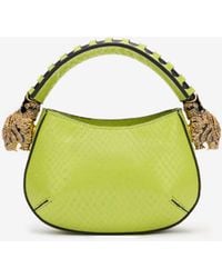 Roberto Cavalli - Mini Roar Bag Con Stampa Serpente - Lyst