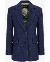 Roberto Cavalli - Double Button Blazer - Lyst