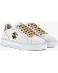 Roberto Cavalli - Sneakers With Monogram Rc - Lyst