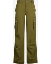 Roberto Cavalli - Cargo Trousers With Buttons - Lyst