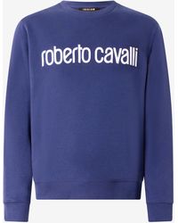 Roberto Cavalli - Sweatshirt With Logo - Lyst
