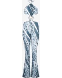 Roberto Cavalli - Rubane Print Jumpsuit - Lyst