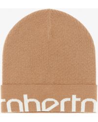 Roberto Cavalli - Gorro De Mezcla De Lana Con Logo - Lyst