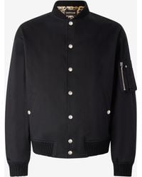 Roberto Cavalli - Padded Bomber Jacket - Lyst