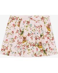 Roberto Cavalli - Falda Con Estampado Floral - Lyst