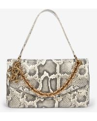 Roberto Cavalli - Rock Shoulder Bag With Python Print - Lyst