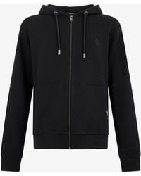 Roberto Cavalli - Sweatshirt Hoodie With Zip - Lyst