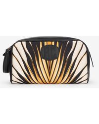 Roberto Cavalli - Pouch With Ray Of Print - Lyst