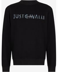 Roberto Cavalli - Just Cavalli Logo Sweatshirt - Lyst