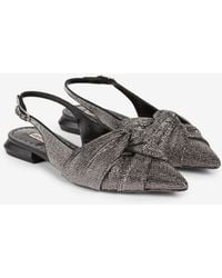 Roberto Cavalli - Le Pettegole Crystal-Embellished Slingback Pumps - Lyst