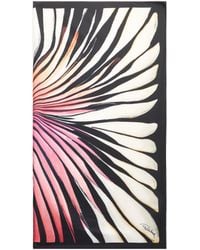 Roberto Cavalli - Ray Of Paradise Print Silk Stole - Lyst