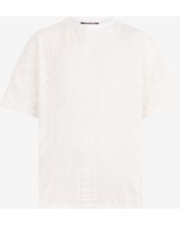 Roberto Cavalli - T-Shirt With Ray Print - Lyst