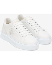 Roberto Cavalli - Sneaker With Monogram Rc - Lyst