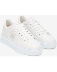 Roberto Cavalli - Sneaker With Monogram Rc - Lyst