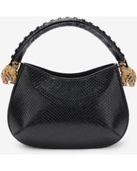 Roberto Cavalli - Snake-Print Hobo Roar Bag - Lyst