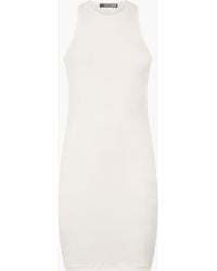 Roberto Cavalli - Perforated Zebra Pattern Dress - Lyst