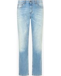 Roberto Cavalli - Light Regular Fit Denim Jeans - Lyst