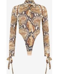 Roberto Cavalli - Silk Shirt - Lyst