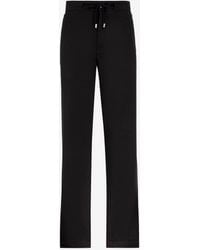 Roberto Cavalli - Logo-Embroidered Cotton Trousers - Lyst