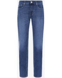 Roberto Cavalli - Skinny Jeans With Rc - Lyst
