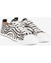 Roberto Cavalli - Sneakers mit zebra-print - Lyst