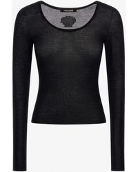 Roberto Cavalli - Crew Neck Sweater - Lyst