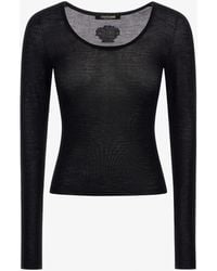 Roberto Cavalli - Crew Neck Sweater - Lyst