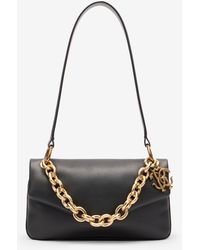 Roberto Cavalli - Shoulder Bag With Chain And Charm - Lyst